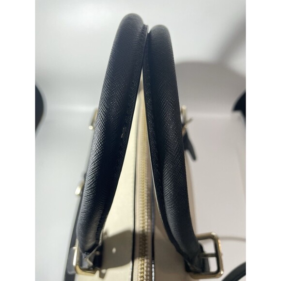 Kate Spade Cove Street Colorblock Pippa Crossbody Beige Black Detachable Strap - Picture 8 of 11